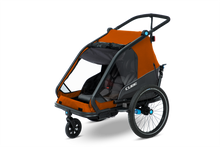 Load image into Gallery viewer, Cube Kids Trailer (Double CMPT) - Grey´n´Orange