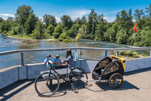 Load image into Gallery viewer, HIRE a Burley Bee™ - Double - Kids Bike Trailers