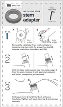 Load image into Gallery viewer, WeeRide Universal Stem Adaptor - Kids Bike Trailers