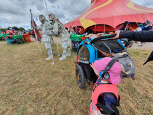 Load image into Gallery viewer, HIRE a Burley Trailer - For Festival Use (with Jogger Kit) - Kids Bike Trailers