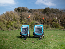 Load image into Gallery viewer, HIRE a Burley D’Lite™ X - Double - Kids Bike Trailers