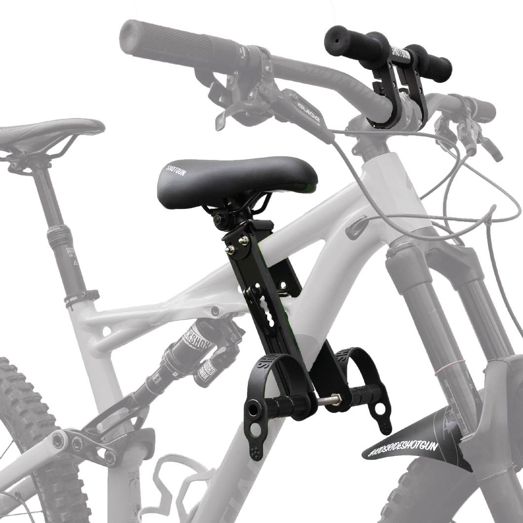 Shotgun Child Bike Seat + Handlebars Combo - Kids Bike Trailers