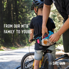Load image into Gallery viewer, Shotgun MTB Tow Rope + Kids Hip Pack Combo - Kids Bike Trailers
