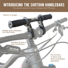 Load image into Gallery viewer, Shotgun Child Bike Seat Handlebars - Kids Bike Trailers
